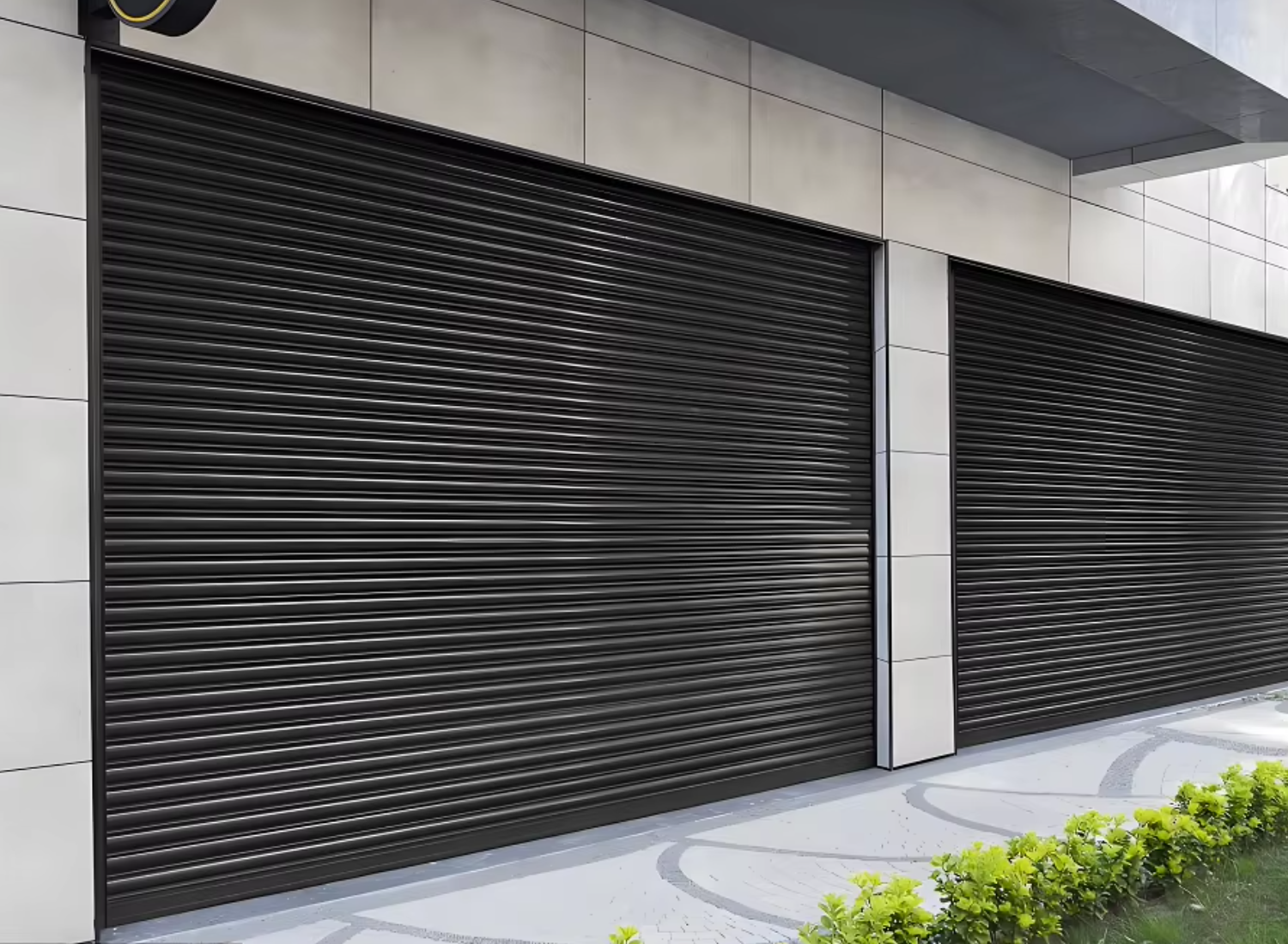Factory Price Industrial Warehouse Security Store Front Door Electric Roller Shutter Doors Insulation Roll up Garage Door