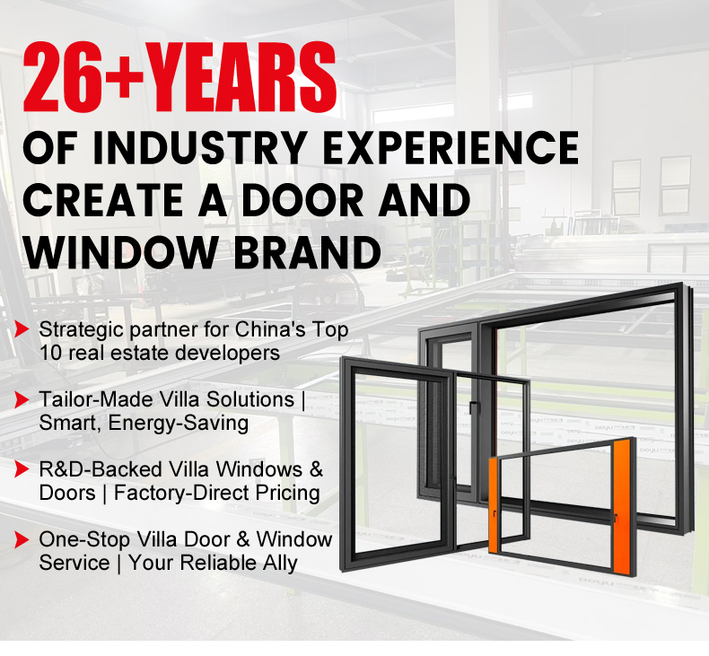 Modern Aluminum Foldable Bi-Fold Door with Finished Surface for Indoor Use Courtyard Patio Balcony & Entrance