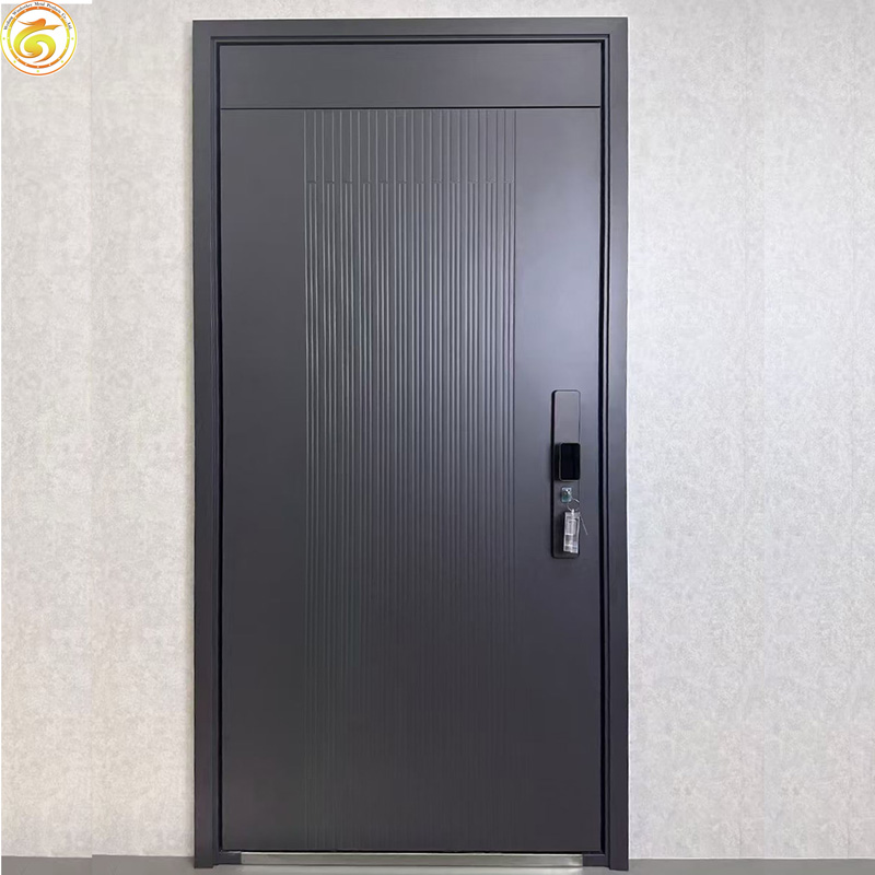 Modern Design Main Door Steel Pivot Front Entry with Aluminium for Interior Use for Exterior Application