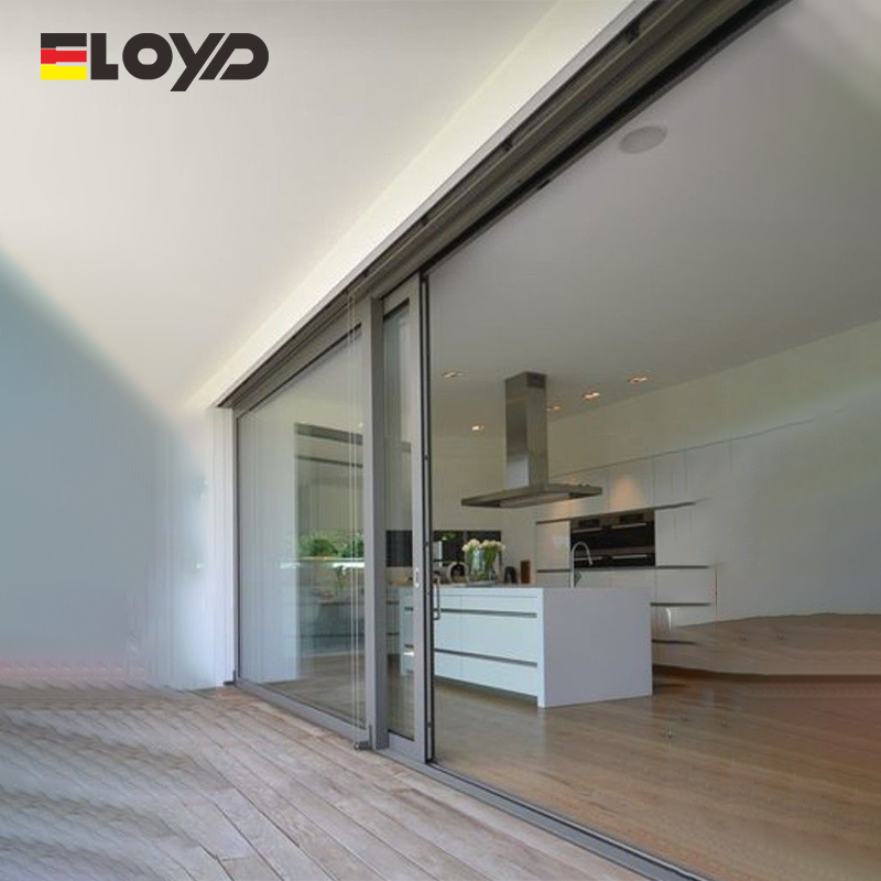 Eloyd Customized Australian Standard Double Glazed Sliding Door Modern New Design Glass Windows Doors for Exterior Application