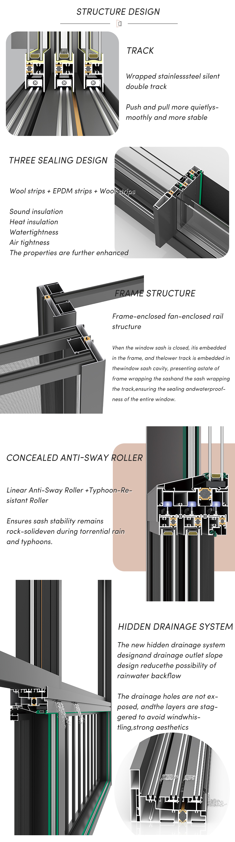 Track and Sealing Performance