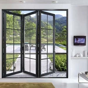 Thermal Insulation Aluminum Sliding Door For Hotel Patio Guangdong Aluminum Alloy