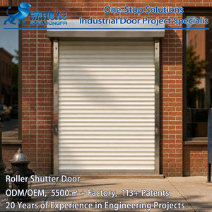 Thickened Aluminium Alloy Villa Garage Roll up Door Insulation Windproof Warehouse