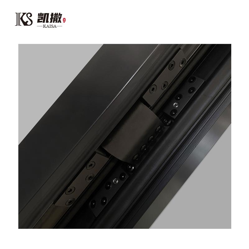 Modern Swing Opening Front Entry Doors Wood Aluminum Alloy Metal Iron Exterior Security Doors Exterior Doors for Houses