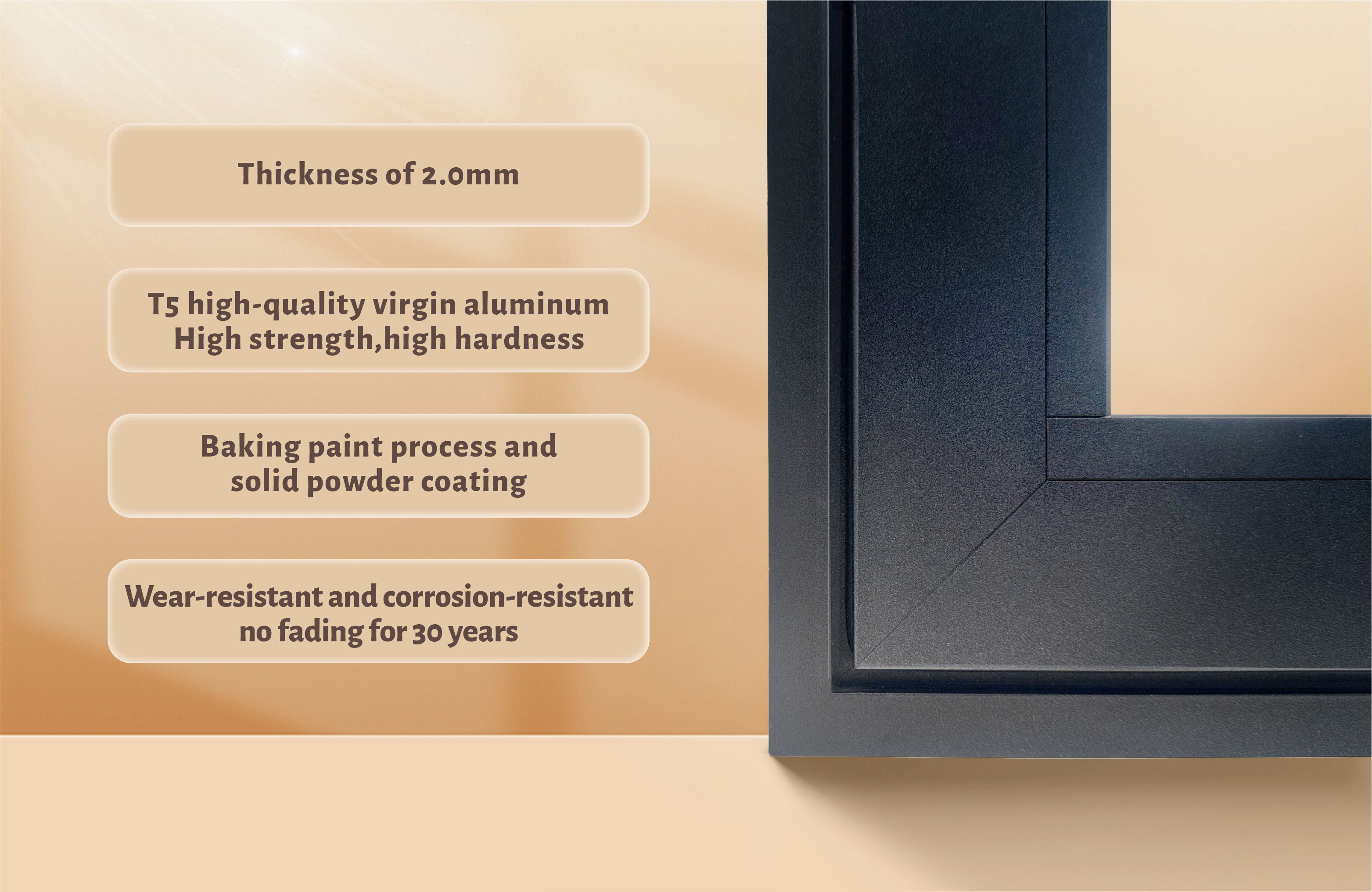 Shatterproof & Corrosion Resistant Aluminium French Windows for Exteriors Bedrooms & Farmhouses