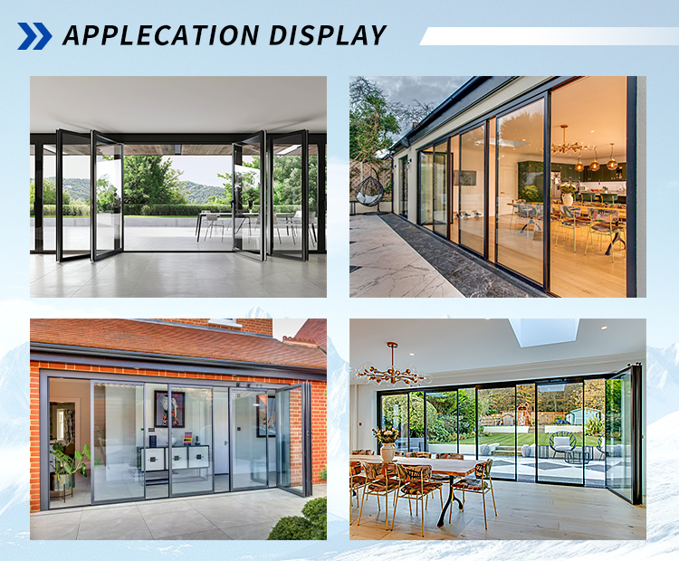 Aluminium Folding Door Showcase 3
