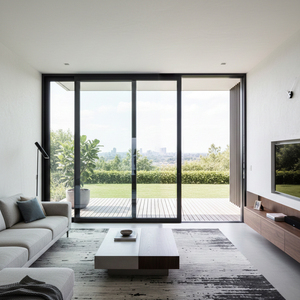 LEDOW Slim Frame Aluminum Lift Slide Door