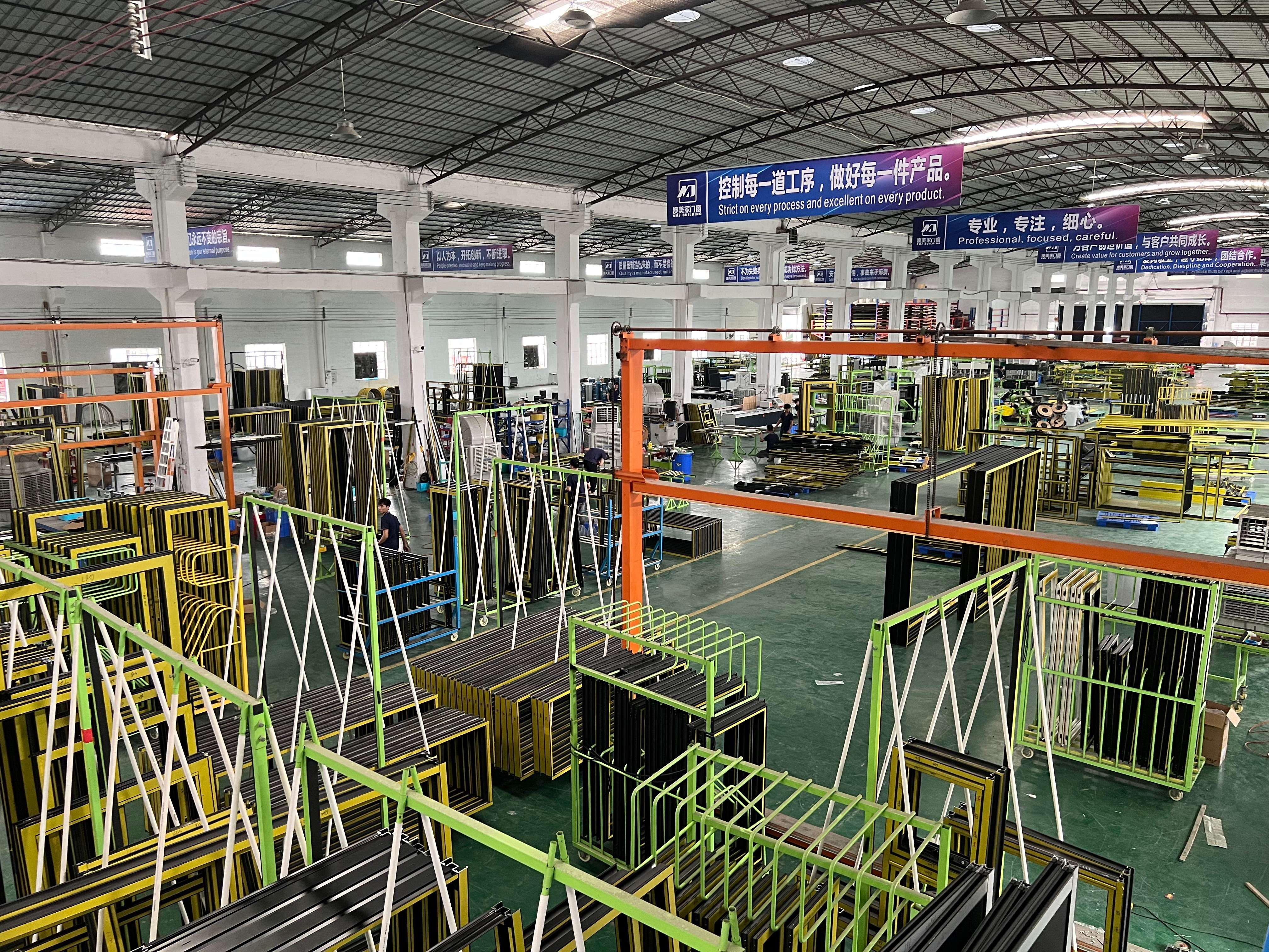 Factory AS2047 Thermal Break Aluminum Casement Window Design Frame Composite Frame Crank Double Glazed Casement Windows