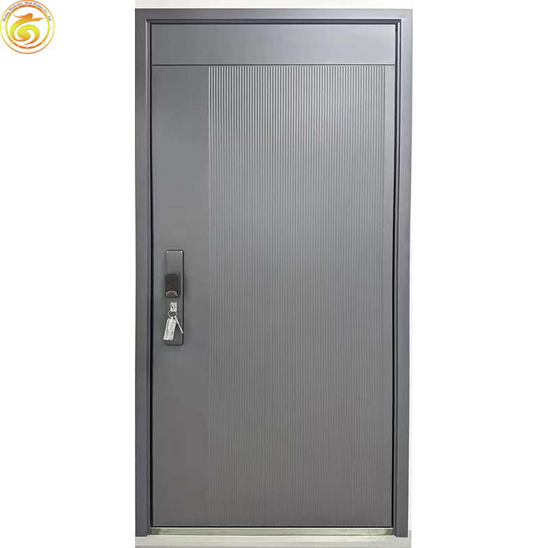 Modern Design Main Door Steel Pivot Front Entry with Aluminium for Interior Use for Exterior Application