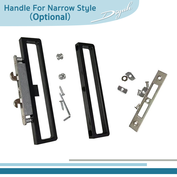 Narrow Style Sliding Door Handle