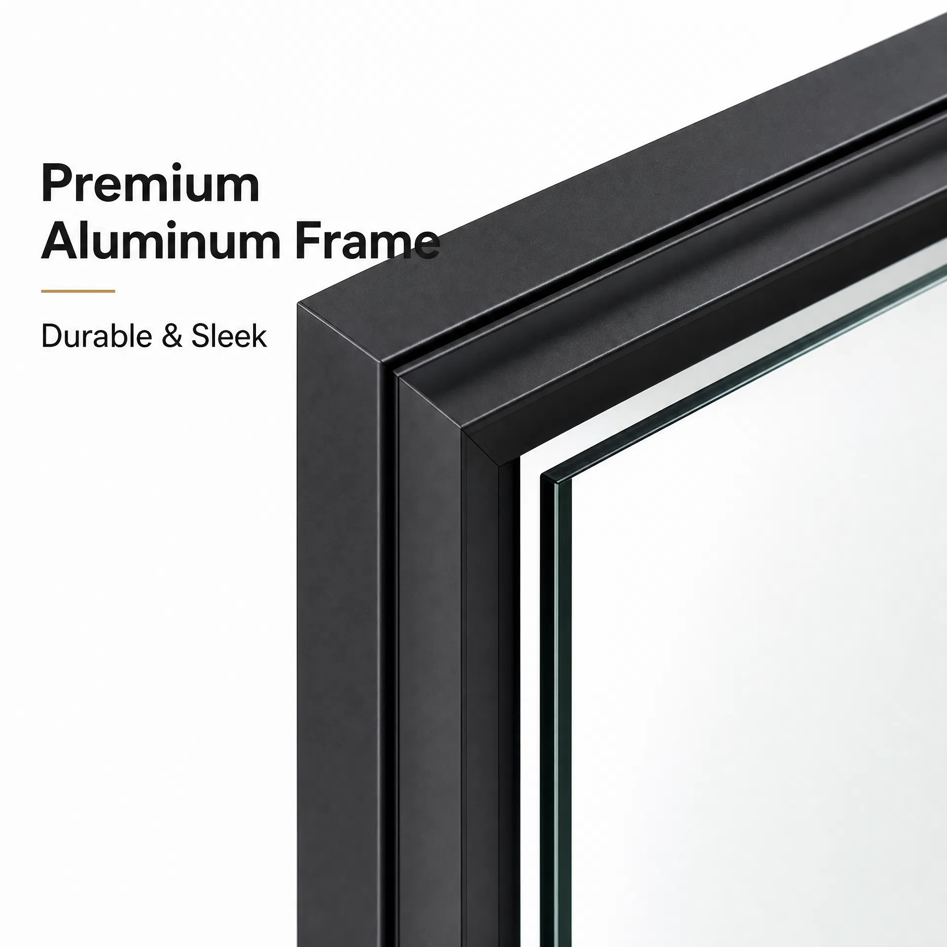 Aluminum Alloy Double Glazing Glass Sliding Doors with Minimalist Design for Interior Kitchen & Bathroom